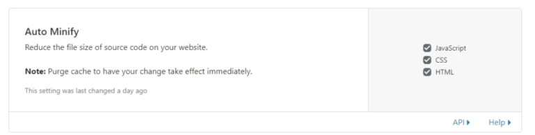 cloudflare auto minify cloudflare auto minify